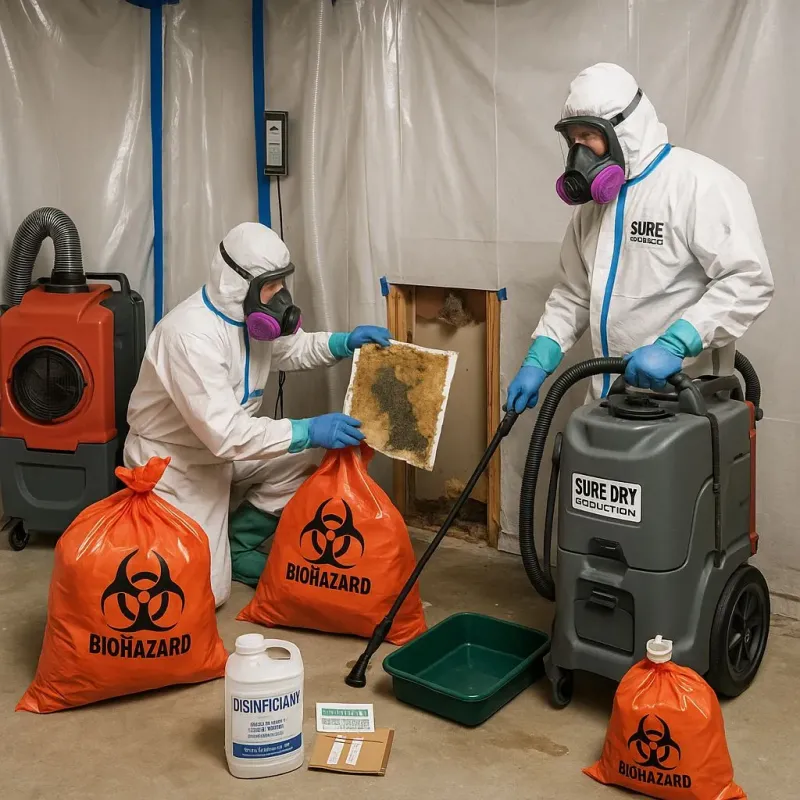 Contaminated Water Handling Protocols process in Peoria, IL